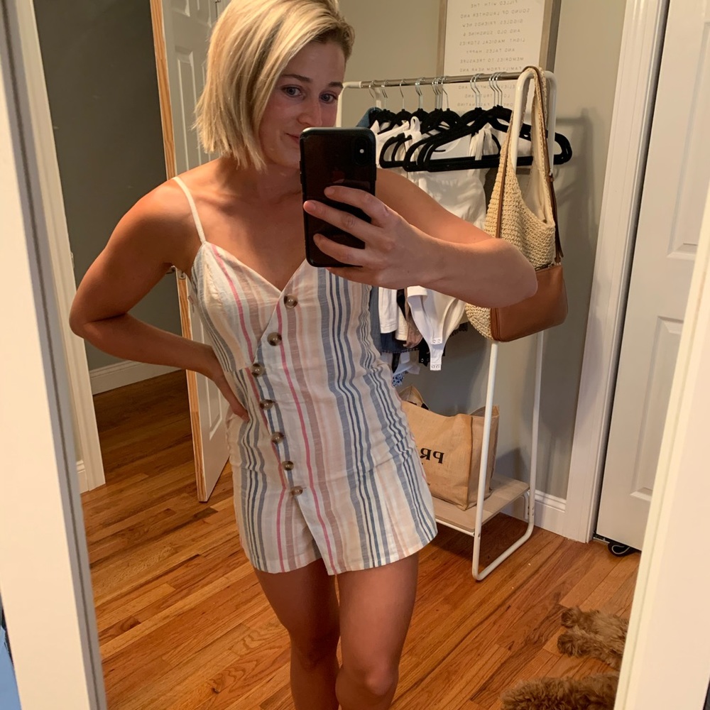 Striped Romper